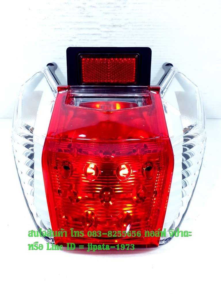 (Wave 125) ชุดไฟท้าย Honda Wave 125 i ปี 2005 ไฟเลี้ยวบังลม แท้