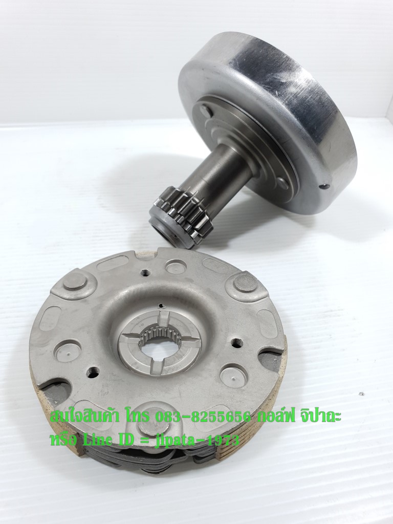 (Wave 110 i) ชุดเรือนคลัทช์แรงเหวี่ยงพร้อมผ้าคลัทช์ Honda Wave 110 i,CZ-i (สตาร์ทเท้า) งานเกรดเอ