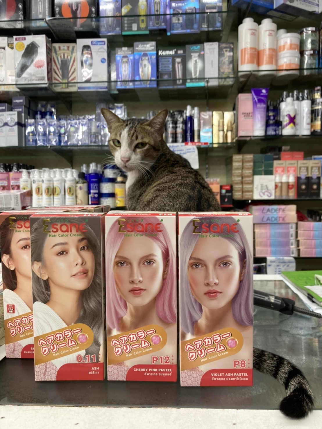 Esane hair color cream อีซาเน่ ครีมย้อมผม เกรดพรีเมี่ยม