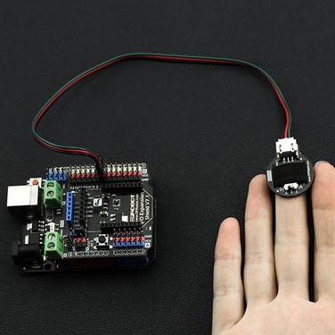 Gravity: PPG Heart Rate Monitor Sensor for Arduino (Analog/Digital) (ของแท้จาก DFRobot)