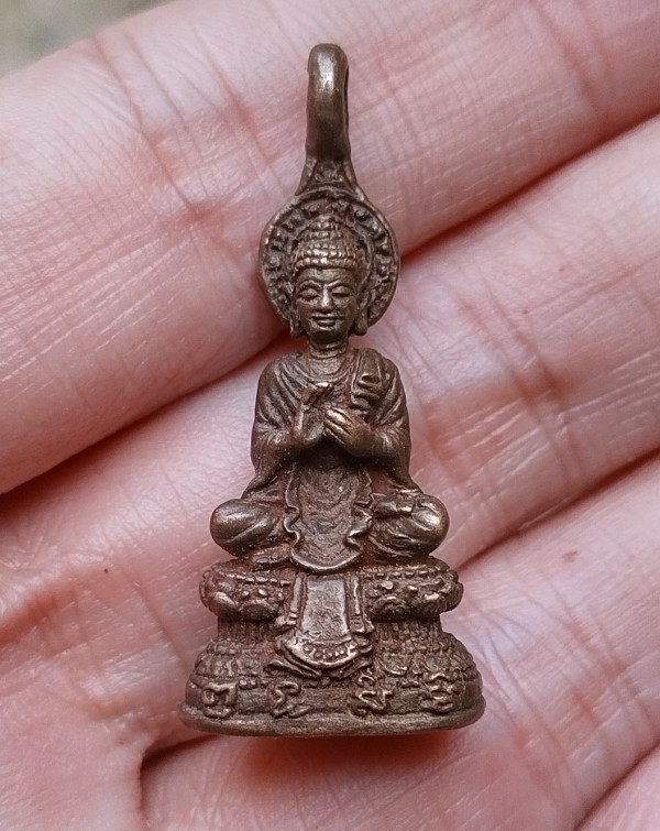 พระพุทธปางปฐมเทศนา วัดสกุณปักษี รุ่น1 สุพรรณบุรี