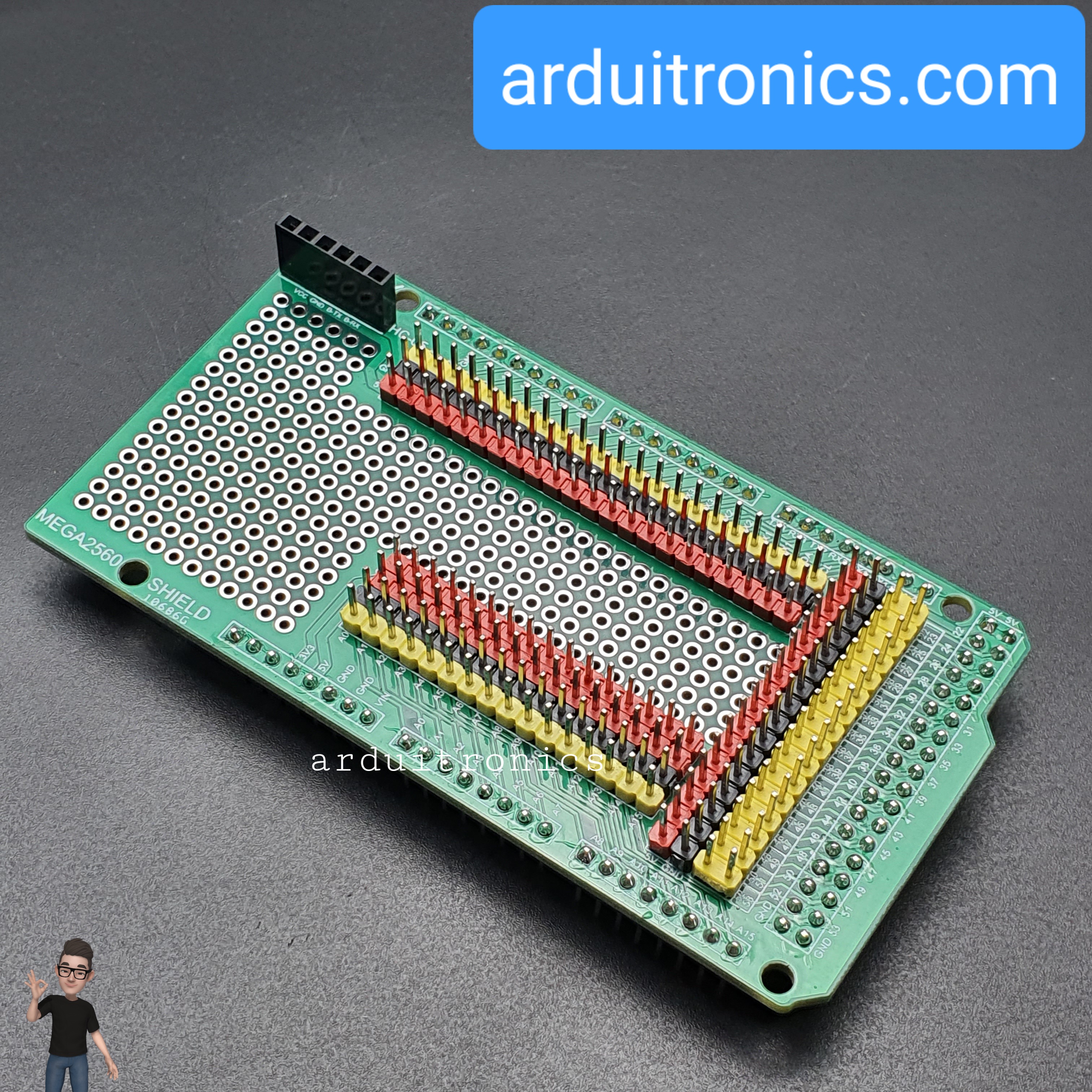 Arduino MEGA2560 Sensor Shield