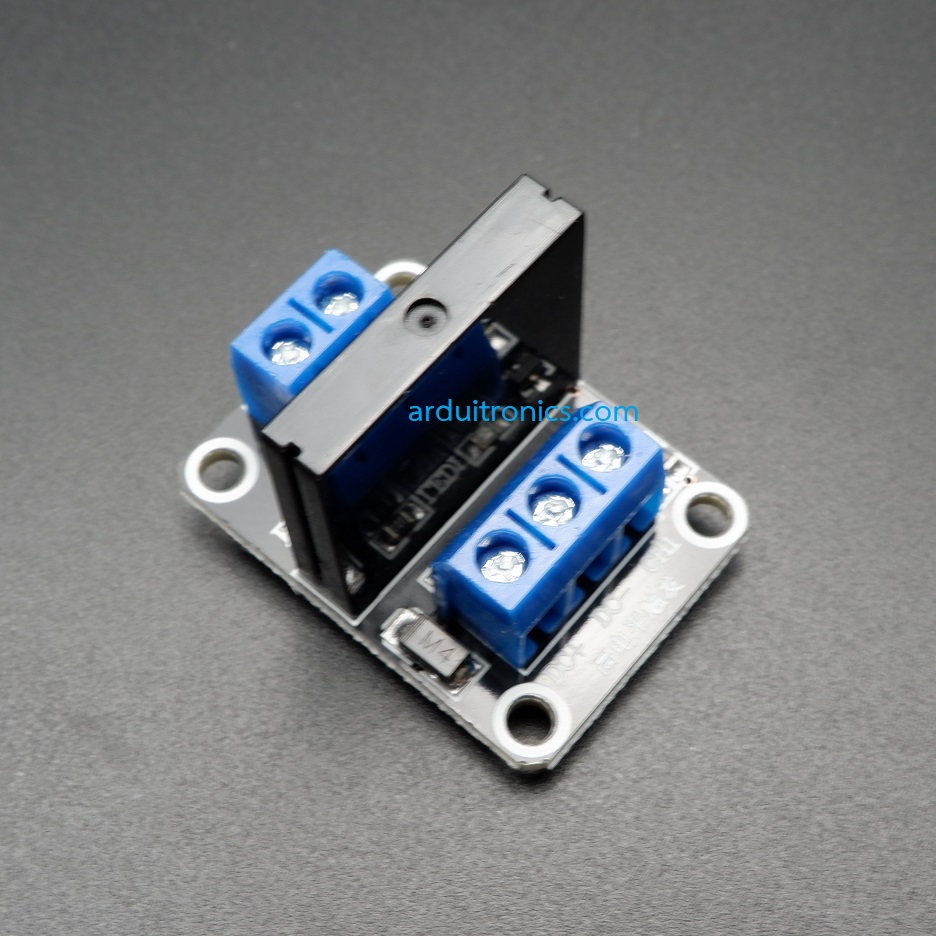 1 Channel 5V Solid State Relay (SSR) High Level Trigger with Fuse 250V 2A