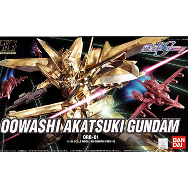 HG 1/144 ORB-01 Oowashi Akatsuki Gundam