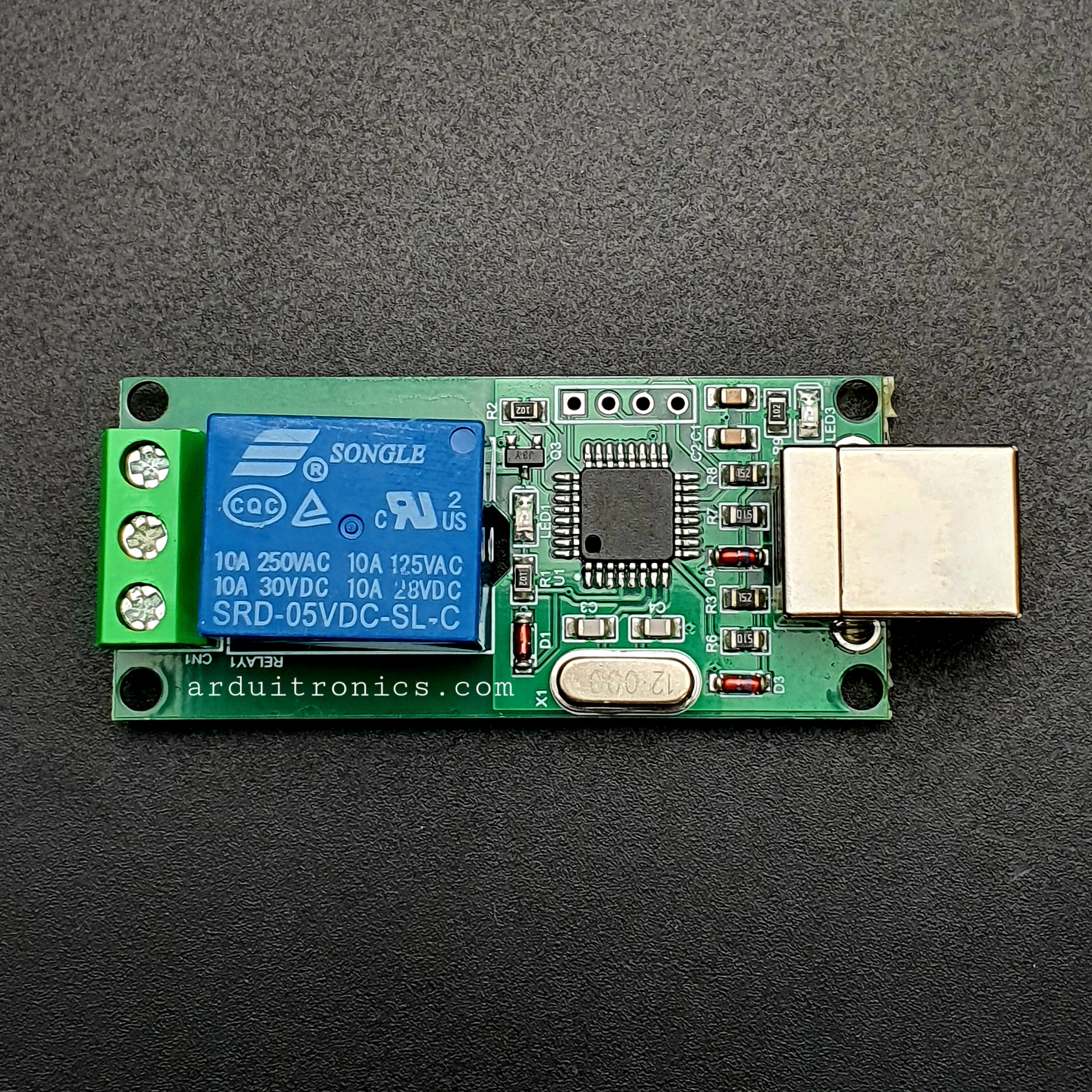 1 Channel 5V USB Relay Board Module Controller (USB Controlled Module)