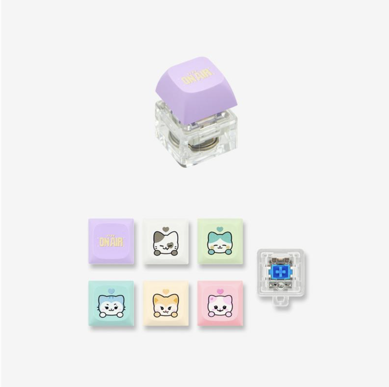 ITZY - ON AIR. -TWINZY KEYCAP SET