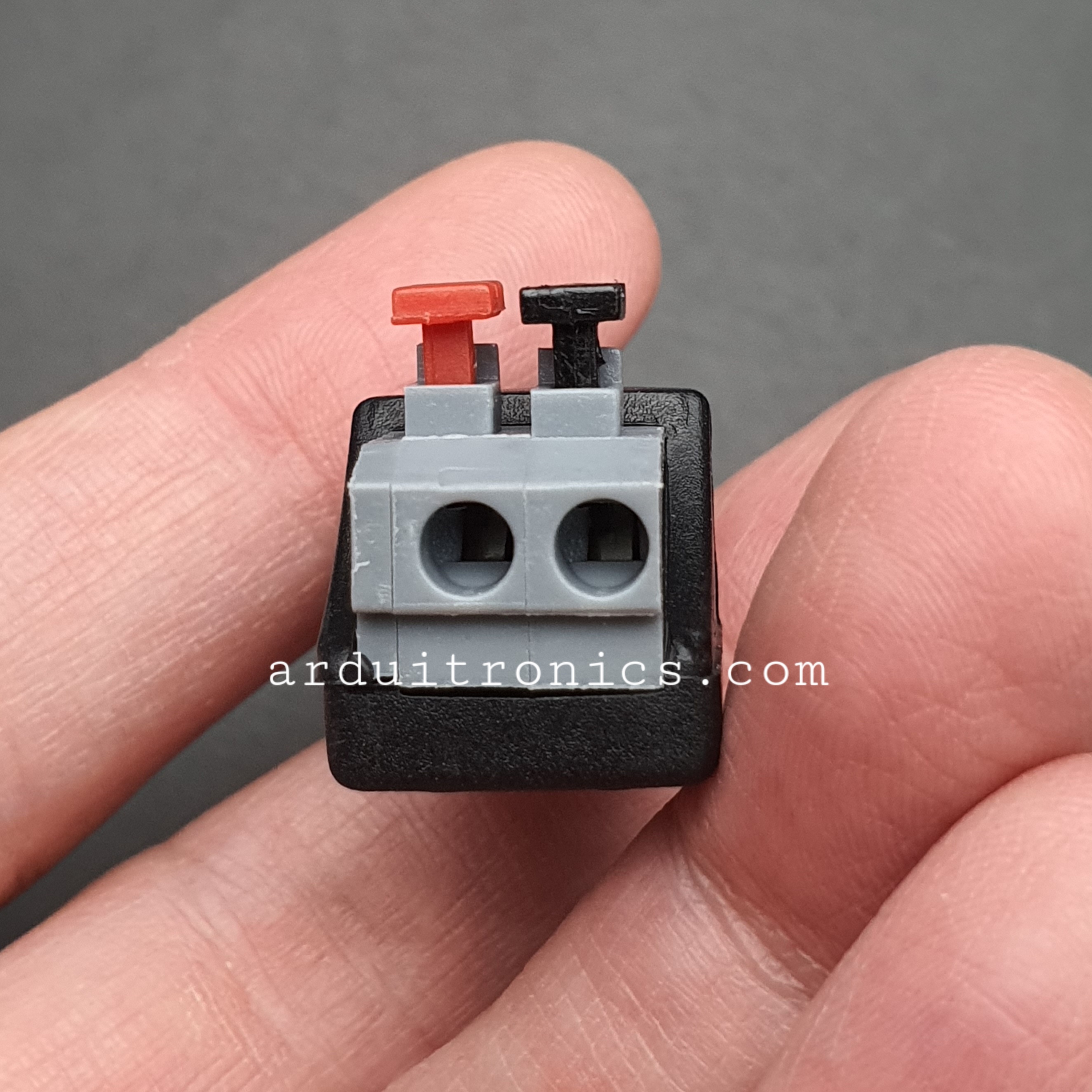 DC Power Connector DC Jack หัวแจ็ค ตัวเมีย Female Adapter Jack Plug 5.5 x2.1 mm ขนาดพอดีกับหัว Jack Arduino ไม่ต้องบัดกรี