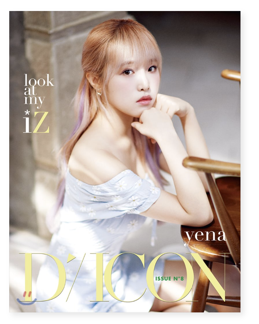 izone / IZ*ONE - D-icon : Vol.8 IZ*ONE - IZ*ONE look at my iZ หน้าปก CHOI YE NA