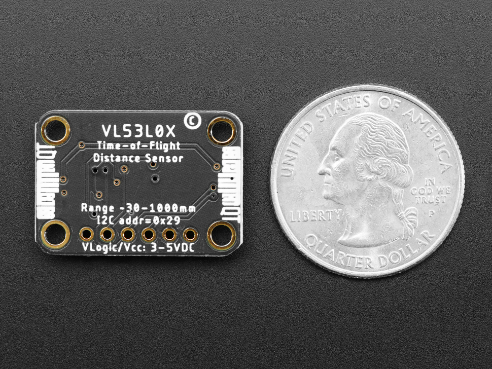 Adafruit VL53L0X Time of Flight Distance Sensor (30 to 1000mm)
