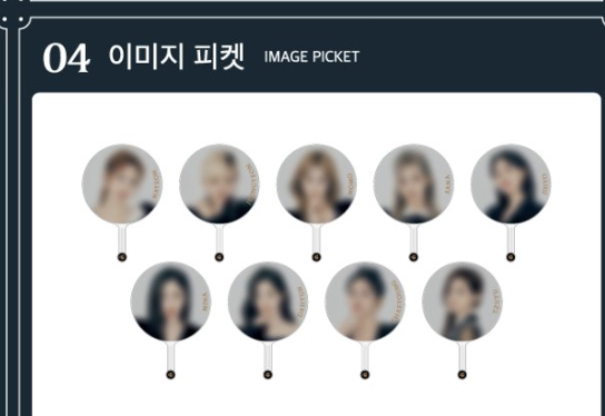 TWICE - TWICE 4TH WORLD TOUR Ⅲ OFFICIAL MERCHANDISE -Image Picket พัด ระบุ แบบ ที่ต้องการนะคะ