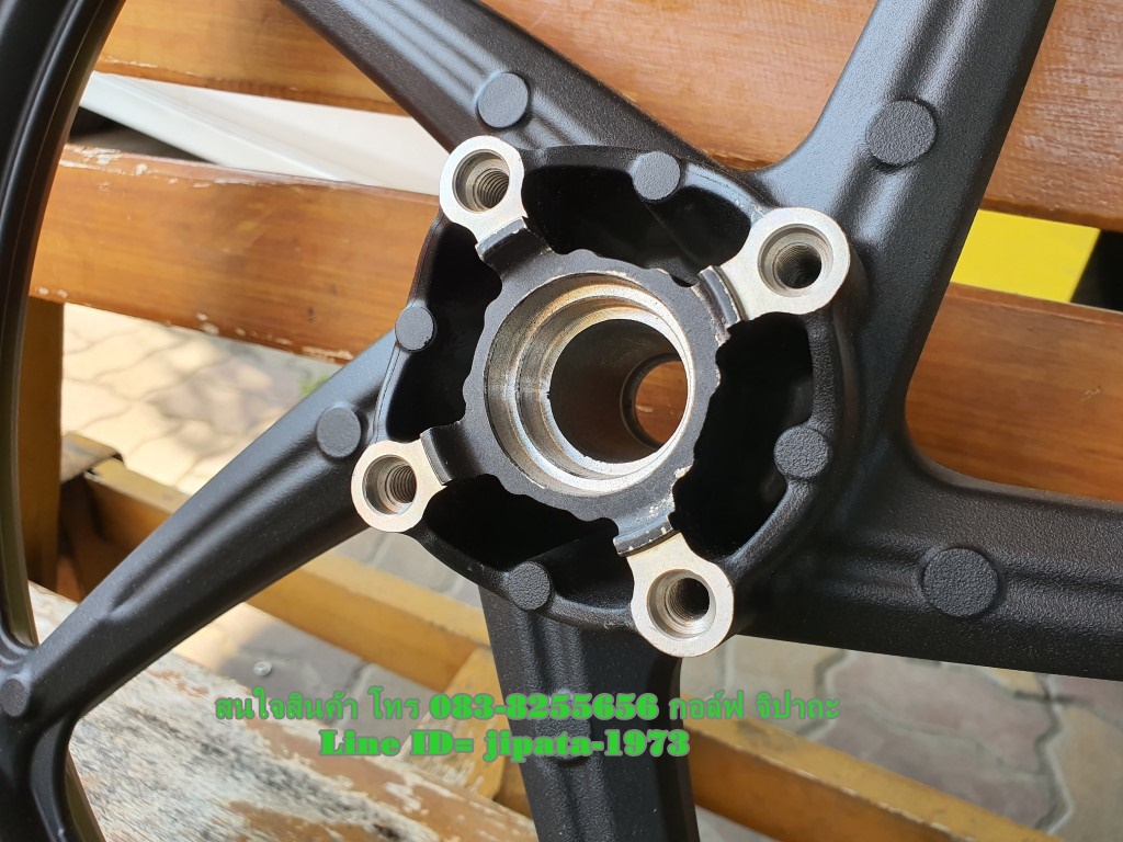 (wave 110 i) ชุดวงล้อแม็กหน้า-หลัง Honda wave 110 i แท้ (สินค้าตำหนิ)