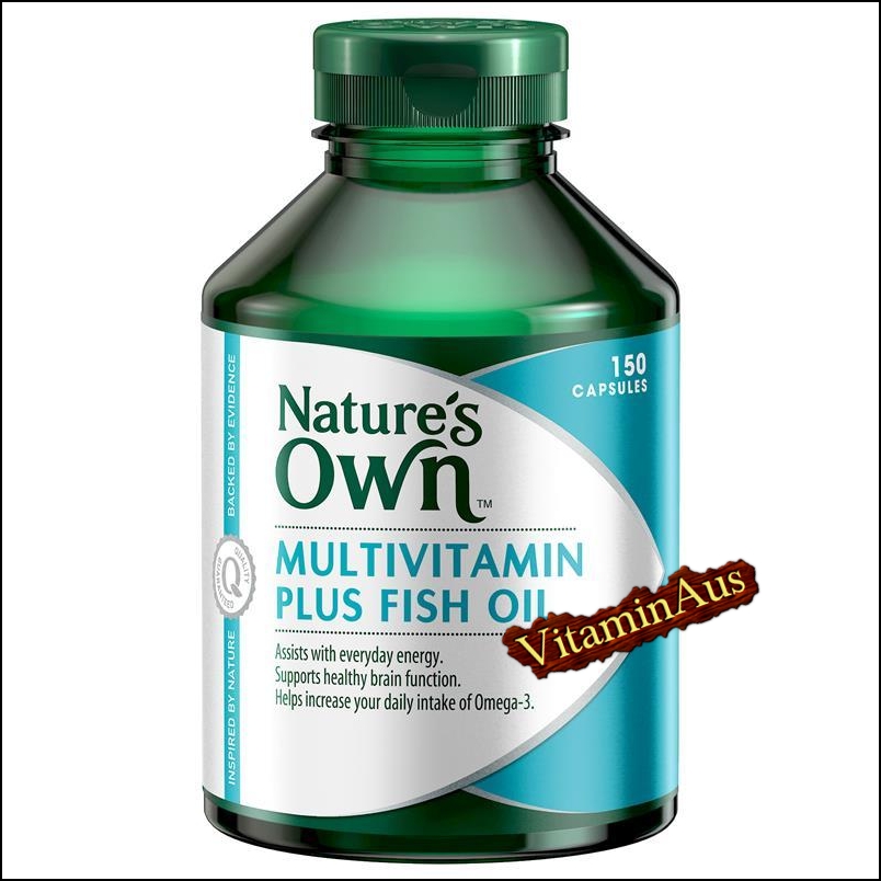 Multi Vitamin plus Omega 3 Fish Oil 150 Capsules