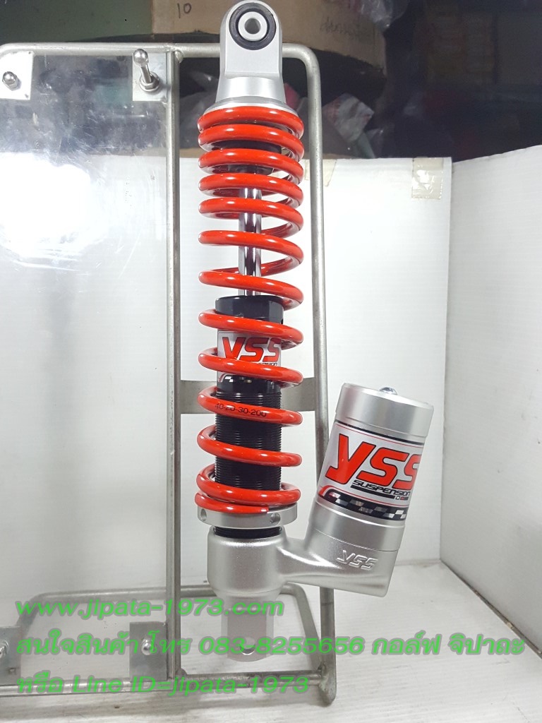 (QBIX) โช้คอัพหลังเดี่ยว ยี่ห้อ YSS รุ่น OK302 สำหรับรถรุ่น Yamaha QBIX