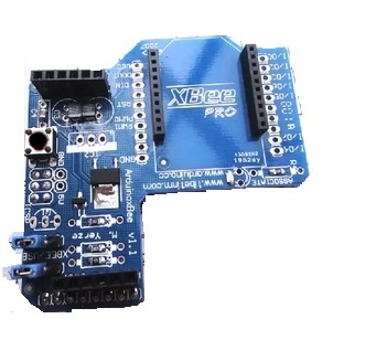 XBee Zigbee wireless module expansion board