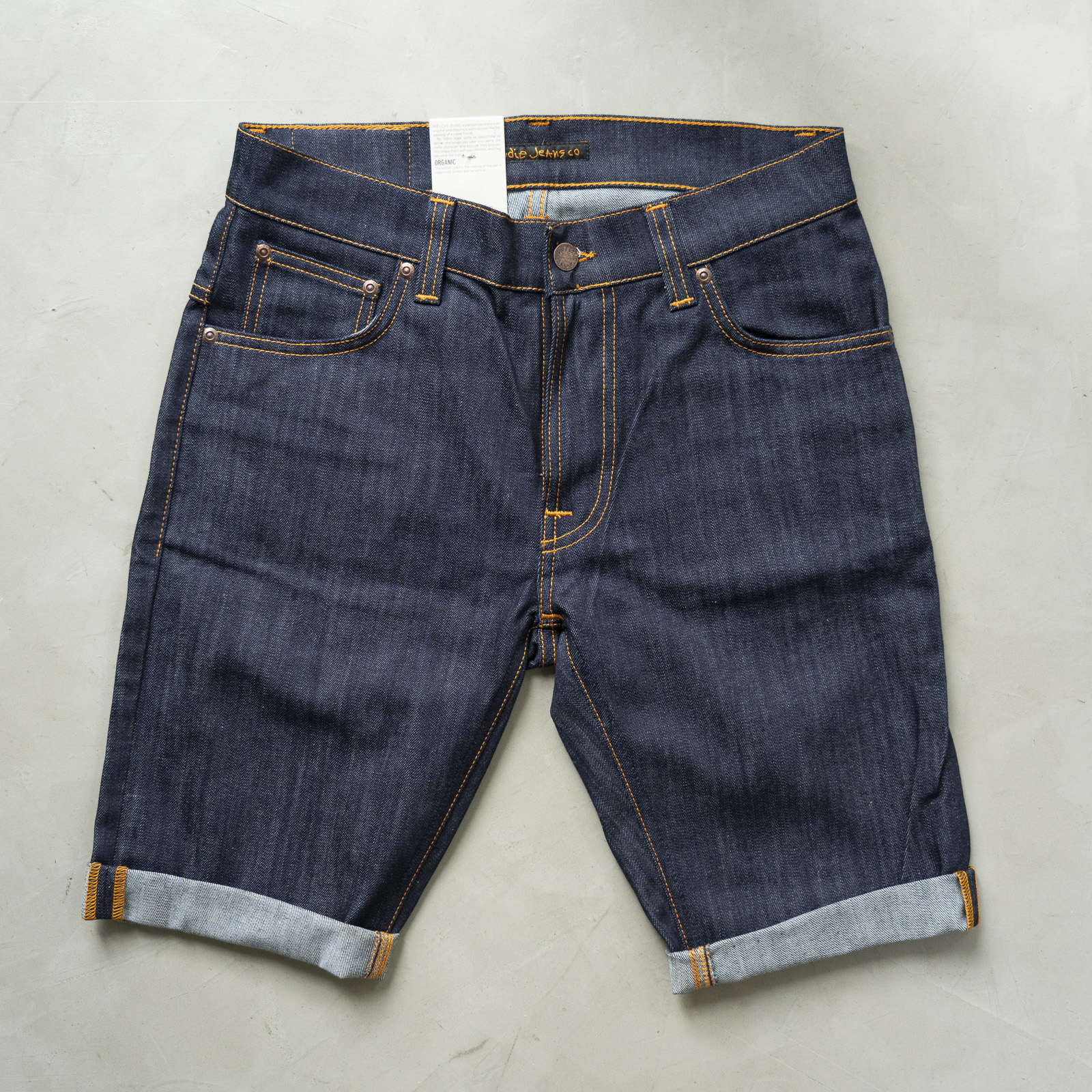 *Thin Finn Dry Ecru Embo ขาสั้น