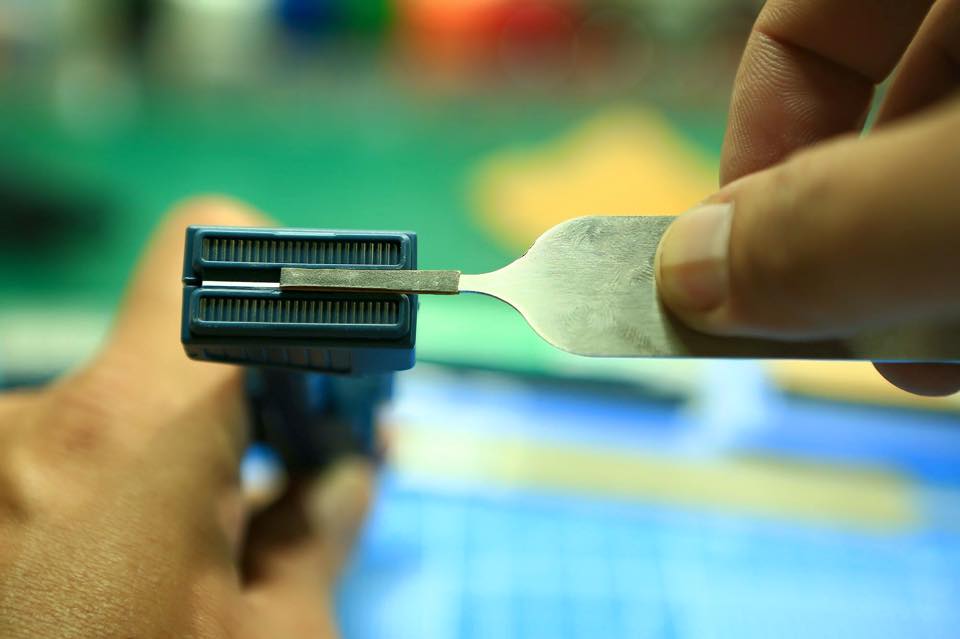 แผ่นเหล็กติดกระดาษทราย Kasame - Sanding Base