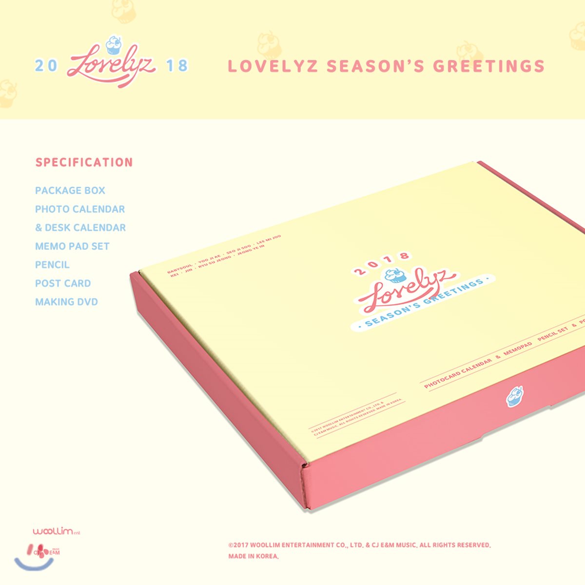 Lovelyz - 2018 SEASON GREETING