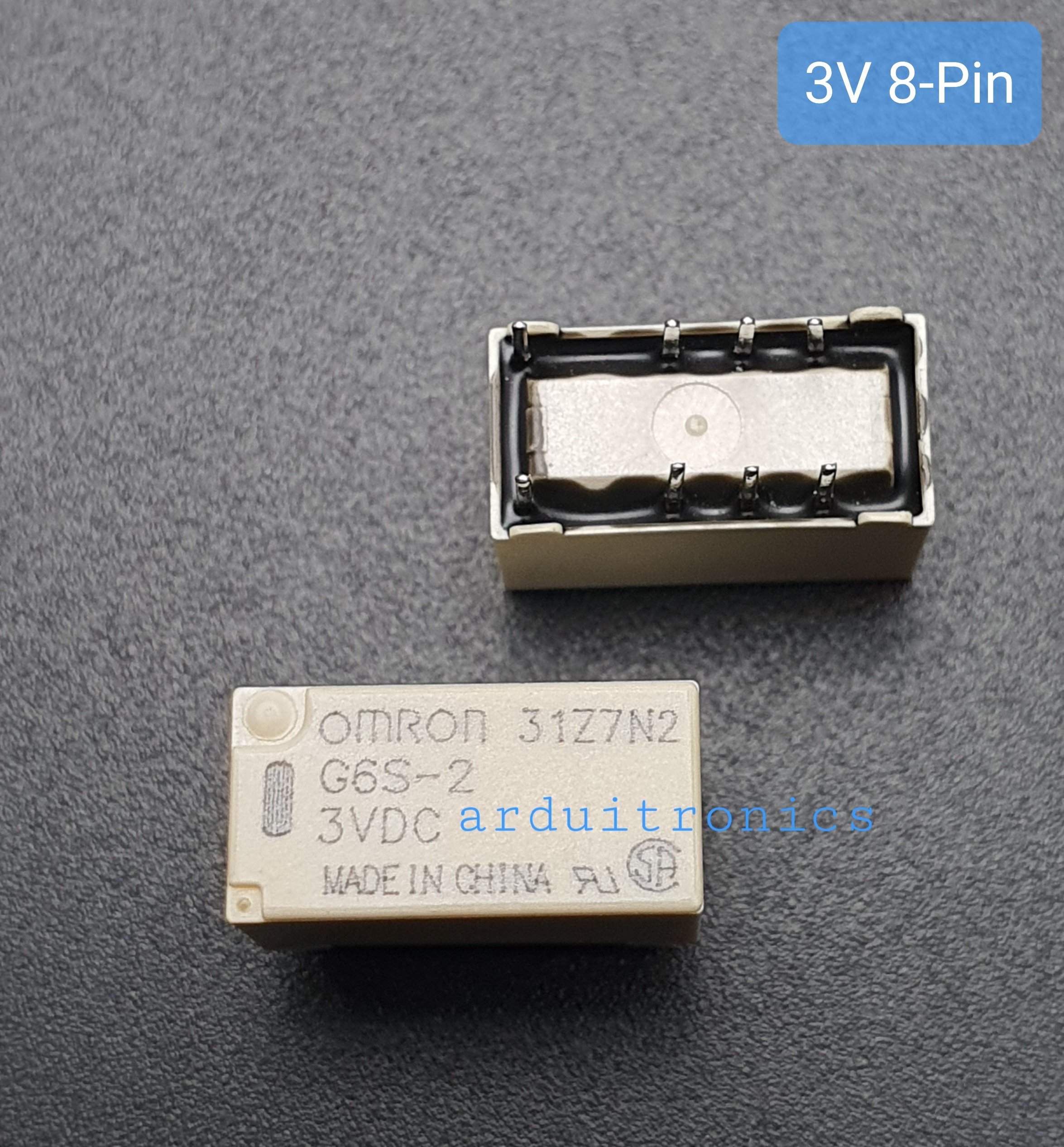 หัวรีเลย์ Relay Omron G6S-2 3VDC