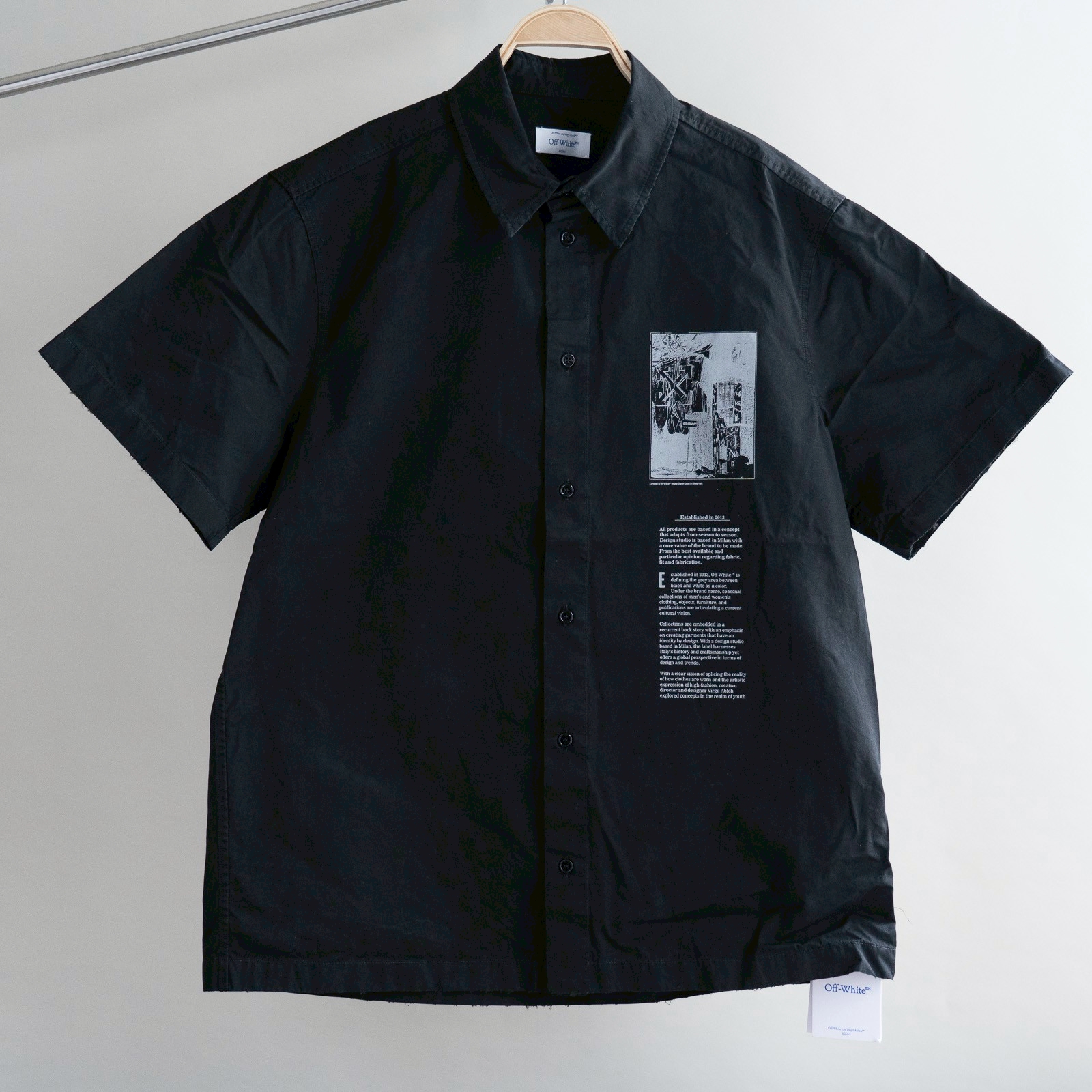 Off-White Emblem Popl Slim Bowling – Black White