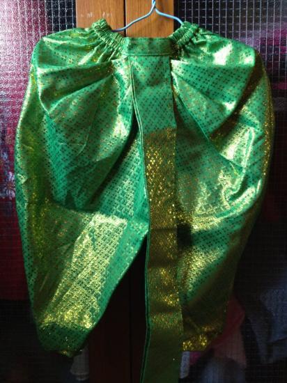 ชุดไทยเด็กชาย สีเขียว