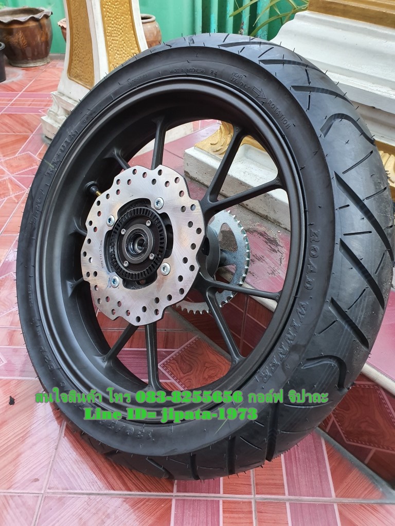 (CBR 150 i) ชุดวงล้อแม็กหลัง พร้อมยาง Hond CBR 150 i ปี 2019 แท้ (สินค้าตำหนิ)