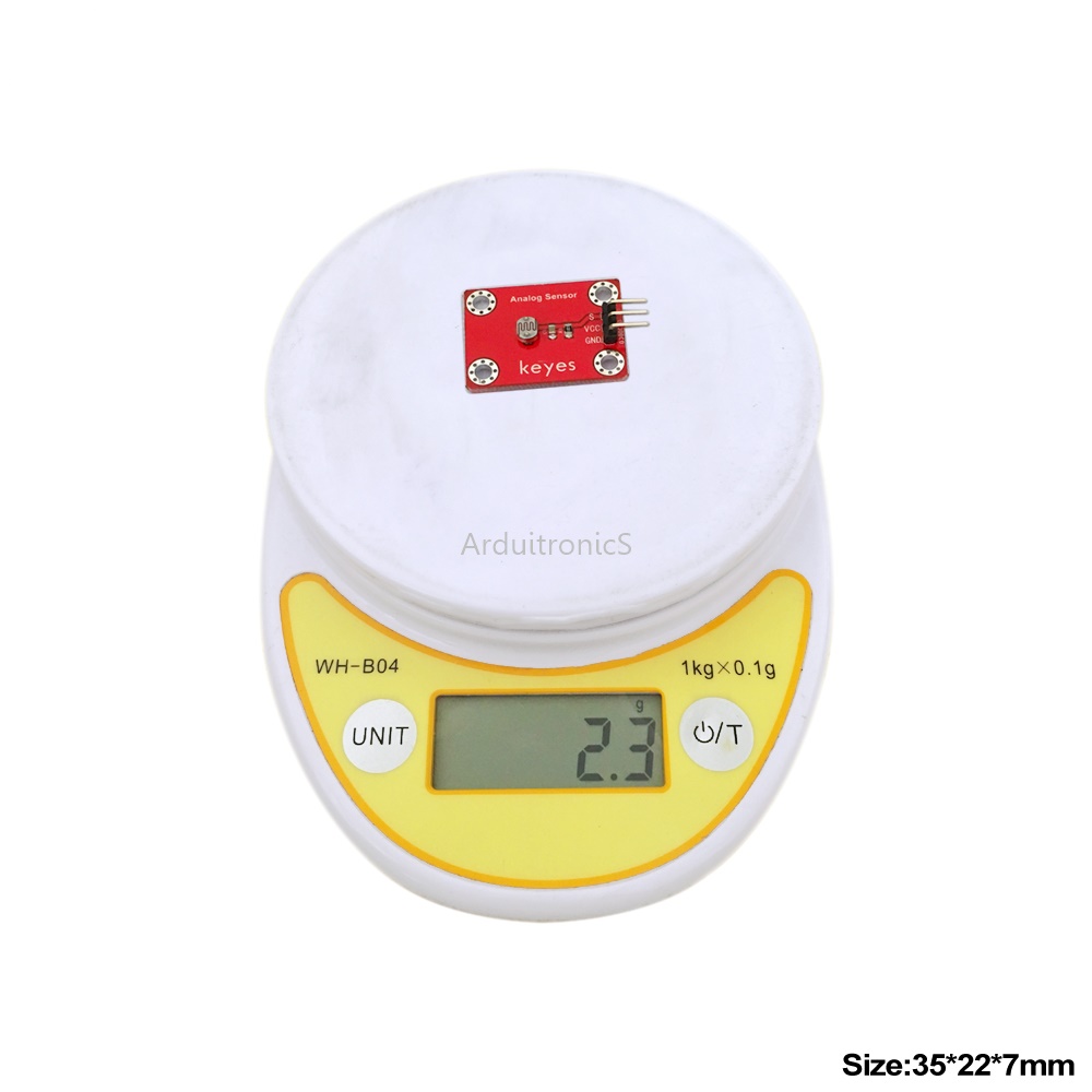 Photosensitive Sensor Module (LDR) for Arduino (KEYES)