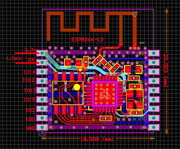 ESP-13 (ESP8266) Serial Wifi Transceiver Module