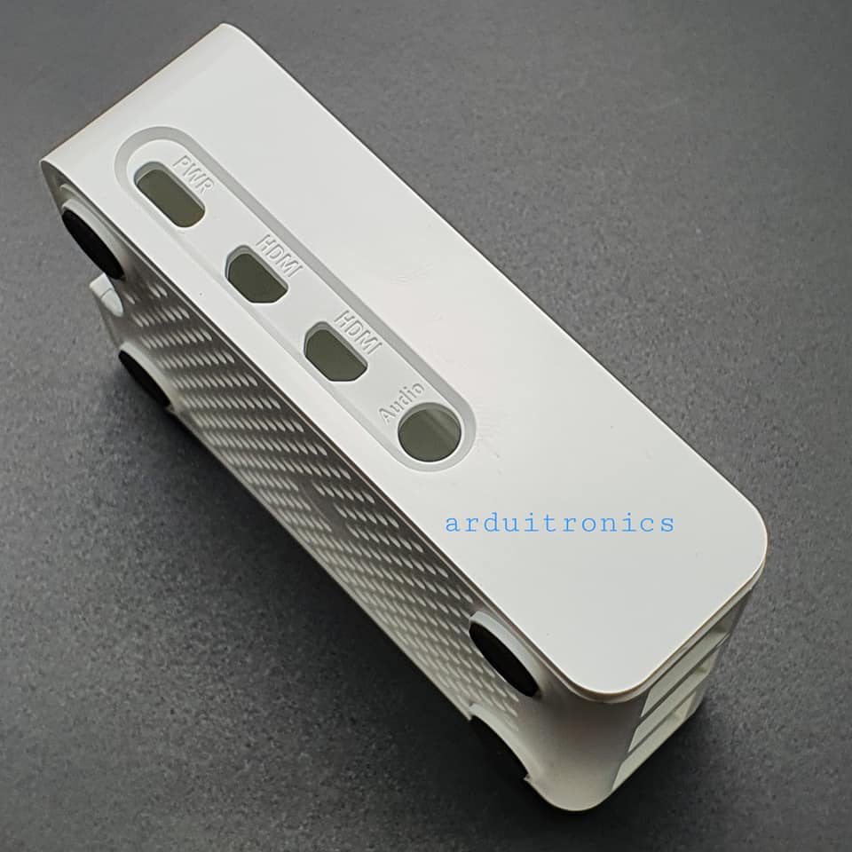 Official Case for Raspberry Pi 4ฺB ฺBlack - แบบฝาเลื่อน (สีดำ)