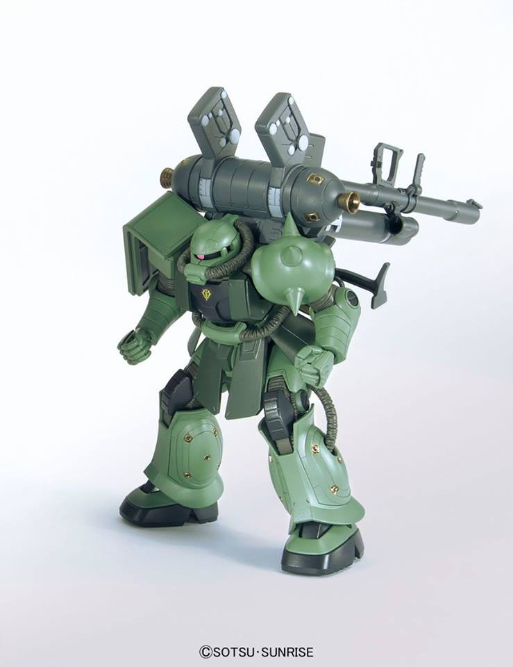 HG 1/144 MS-06 Zaku II + Big Gun Set (Gundam Thunderbolt Ver.)