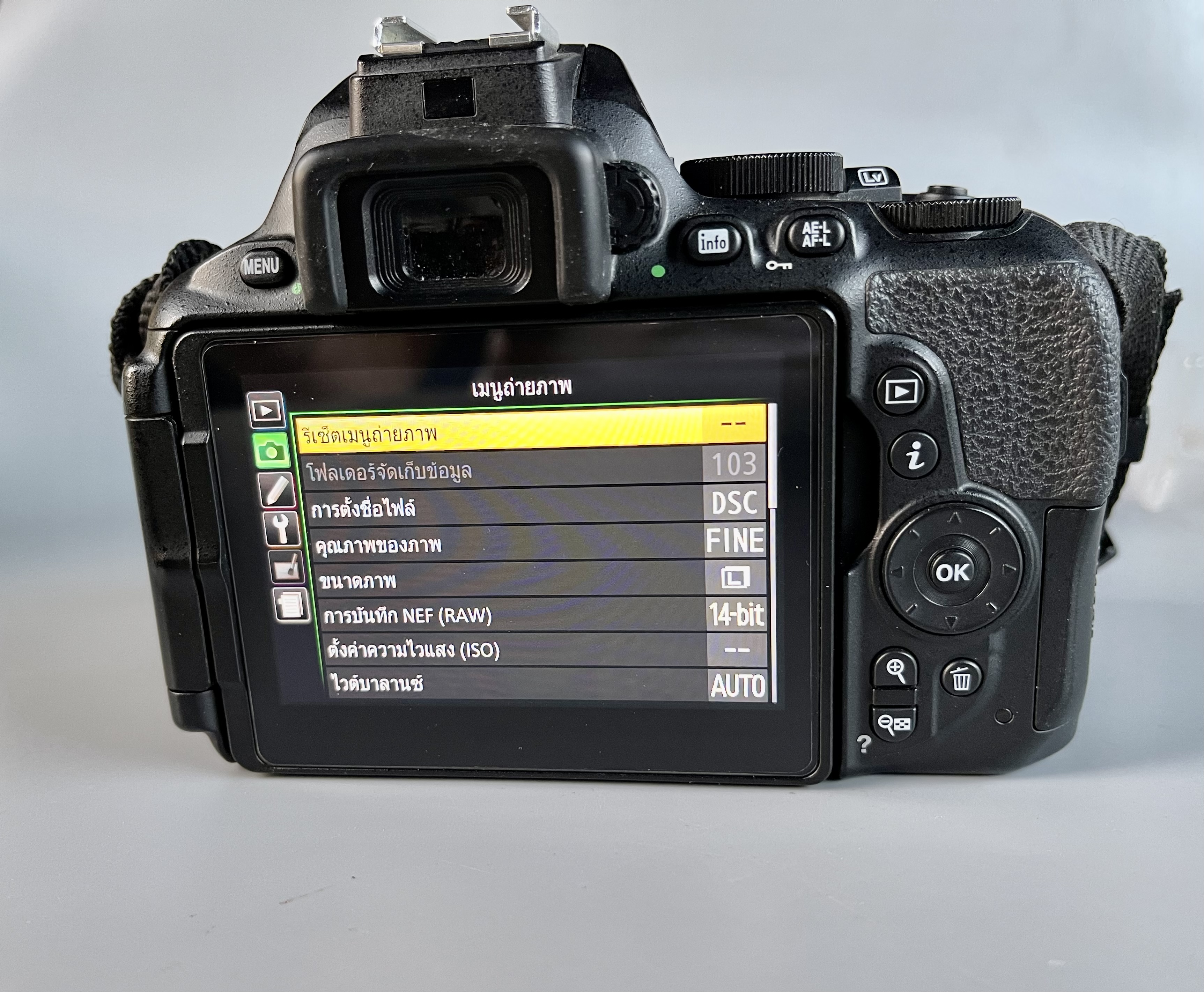 ขาย Nikon D5600 + Lens AF-P DX 18-55mm VR อปกศ. สภาพสวยไหม่ ชัตเตอร์ 13938 เมนูไทย อุปกรณ์ครบกล่อง