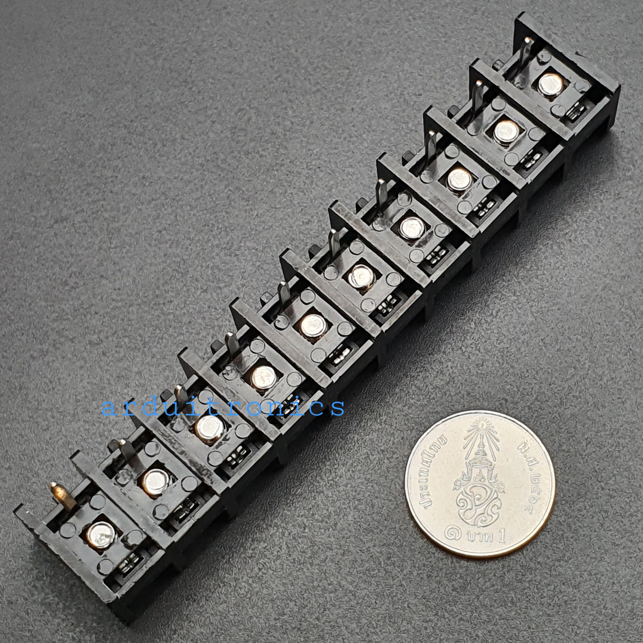 ขั้วต่อ Terminal Block HB-9500 (25A) แบบ 10 ช่อง
