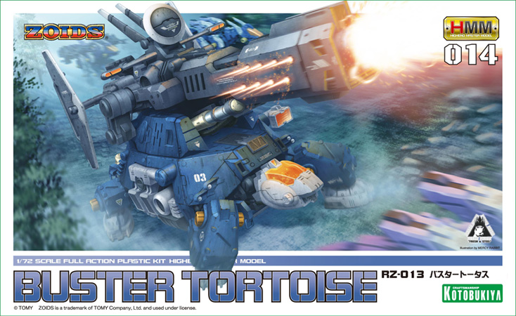 "Pre-Order" HMM ZOIDS 1/72 RZ-013 Buster Tortoise