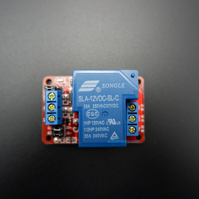 30A 12VDC Power Relay Coil ( High/Low Level Trigger )