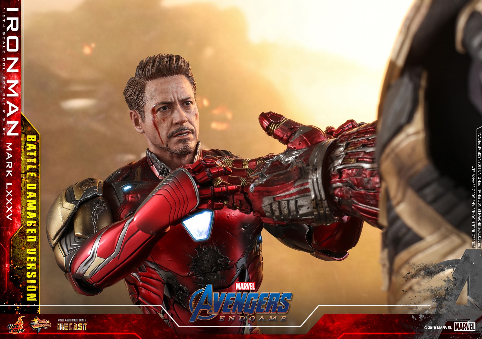 "Pre-Order" Hot Toys Avengers: Endgame - 1/6th scale Iron Man Mark LXXXV (Battle Damaged Version)