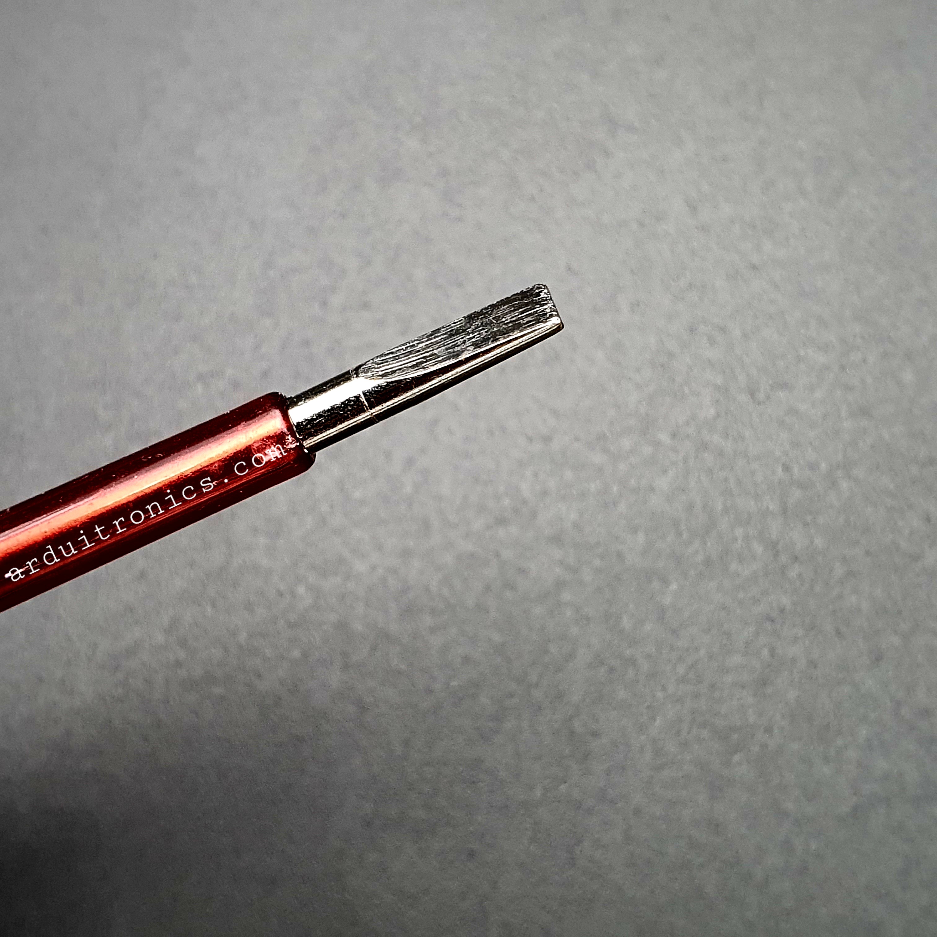 ไขควงวัดไฟปากแบน 3X52mm (AC 100V- 500V)