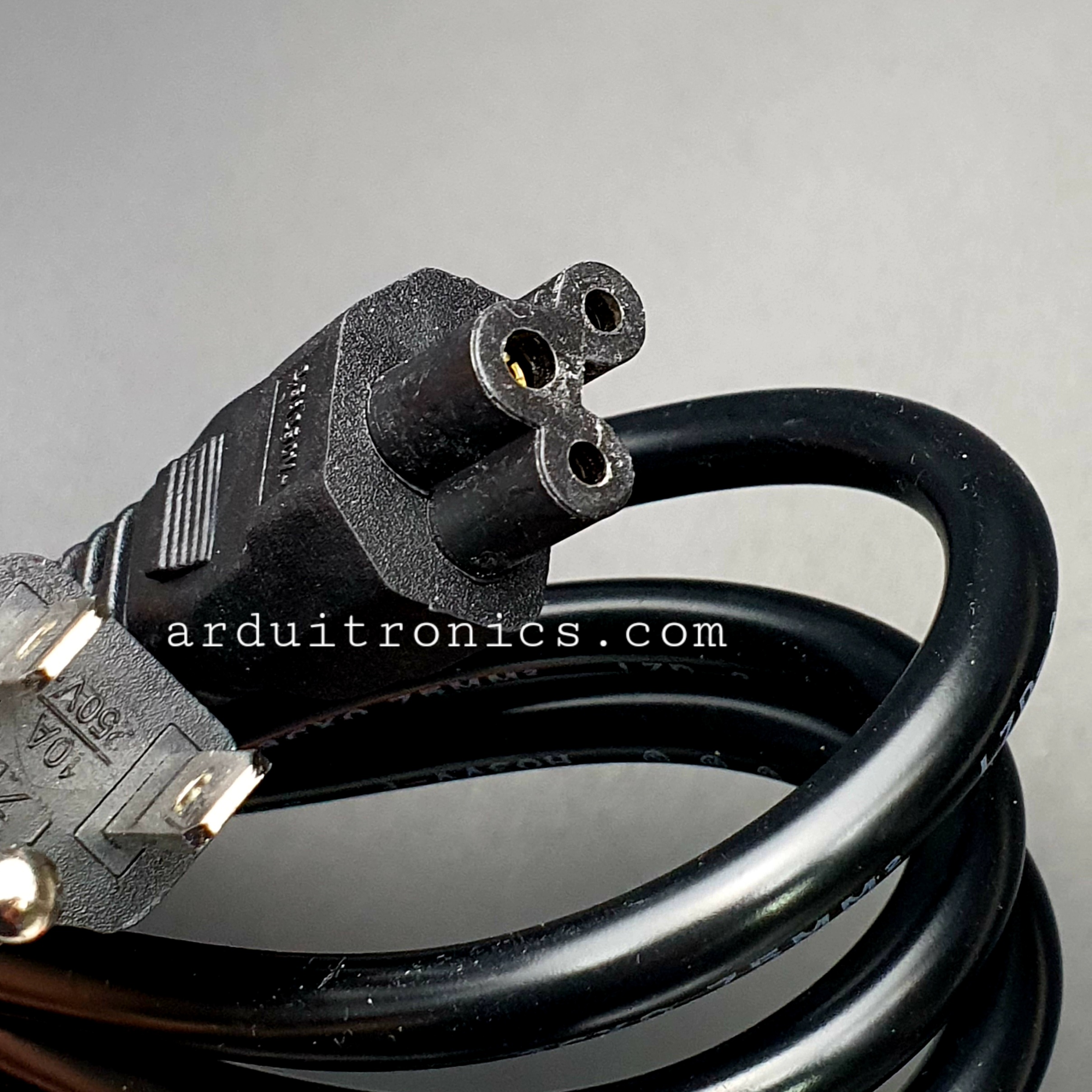 สายต่อ power adapter (Notebook) แบบ 3 หัว ยาว 1.5m Round Socket