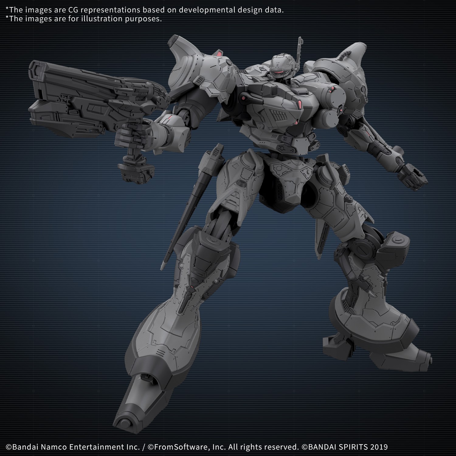 "Pre-Order" 30MM Armored Core VI Fires of Rubicon Arquebus Corporation VP-40S