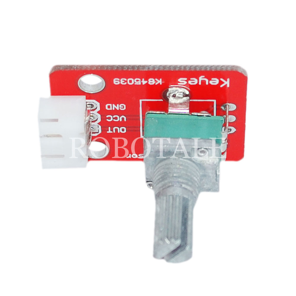 KEYES Adjustable Potentiometer Module for Arduino Red PCB