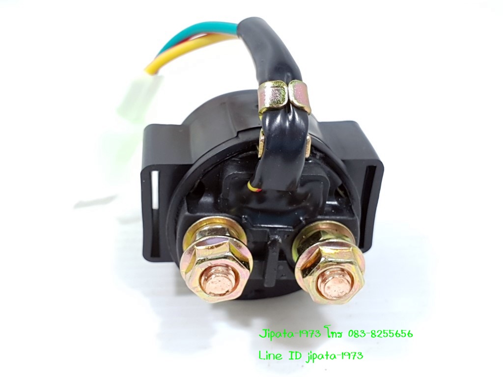 (Step 125) รีเลย์สตาร์ทแบบ 2 สาย สามารถใช้กับ Lifan ,แพลตินั่ม,GPX,Step 125 และรุ่นอื่นๆ งานเกรดเอ