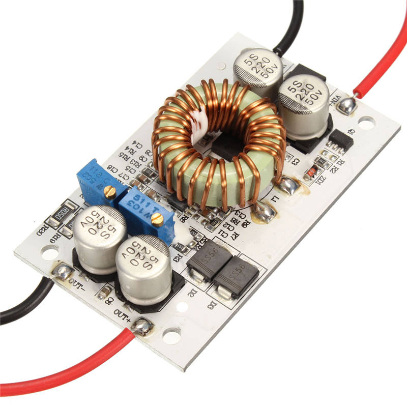 DC-DC Step Up Module (8.5-48V to 12-50V) - Aluminium Plate