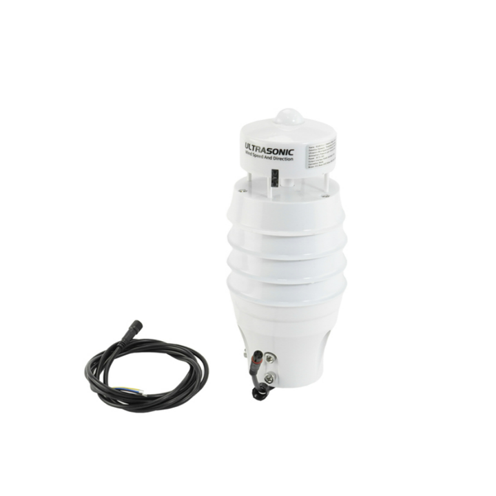 Ultrasonic 9-in-1 RS485 Weather Sensor for Arduino (Wind Speed, Wind Direction, Temp, Humidity, Pressure, Light, Noise, PM2.5, PM10) - DFRobot