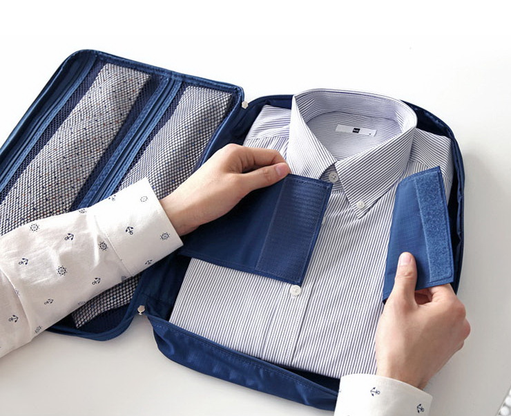 Pre-Order Slim Shirt Pouch กระเป๋าจัดเก็บเสื้อเชิ้ตและเนคไท มี 6 สี