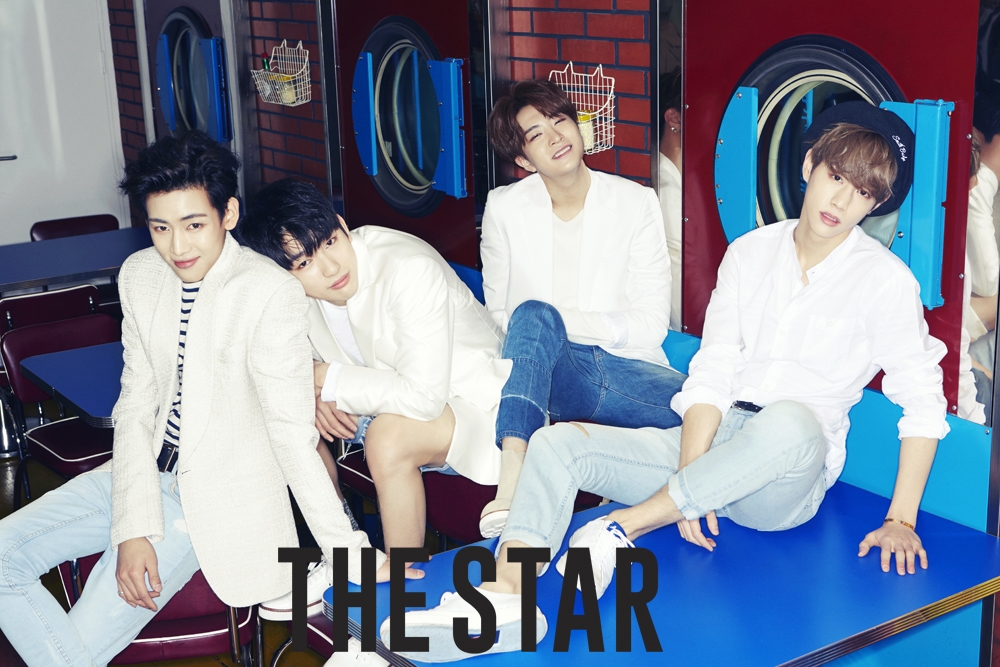 นิตยสารเกาหลี THE STAR 2016.04 หน้าปก got7 ด้านในมี คิมจีวอน พร้อมส่ง