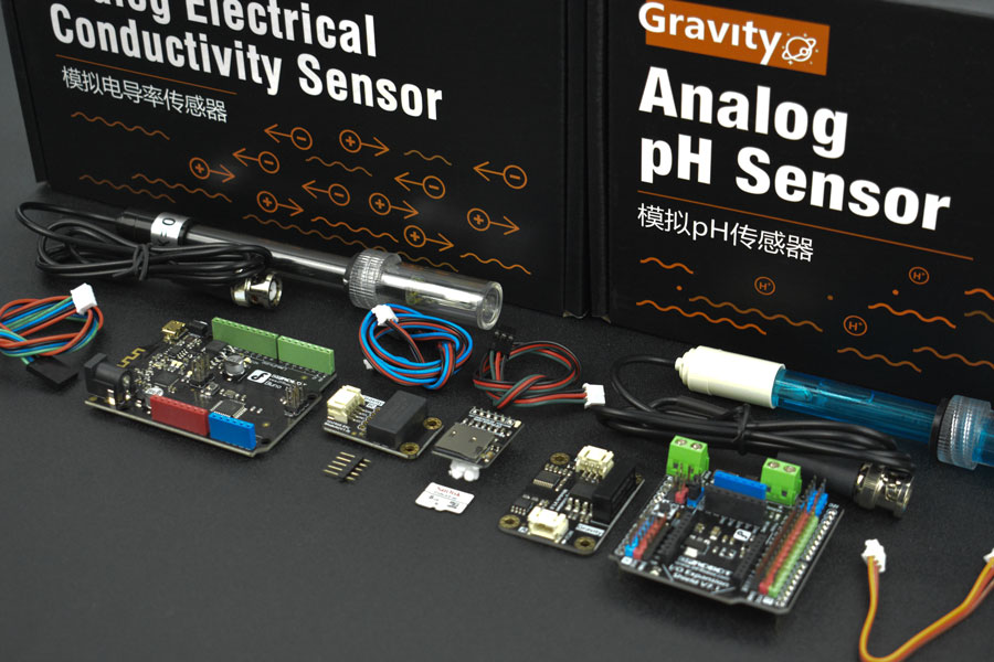 Gravity: KnowFlow Basic Kit - A DIY Water Monitoring Basic Kit (แท้จาก DFRobot)