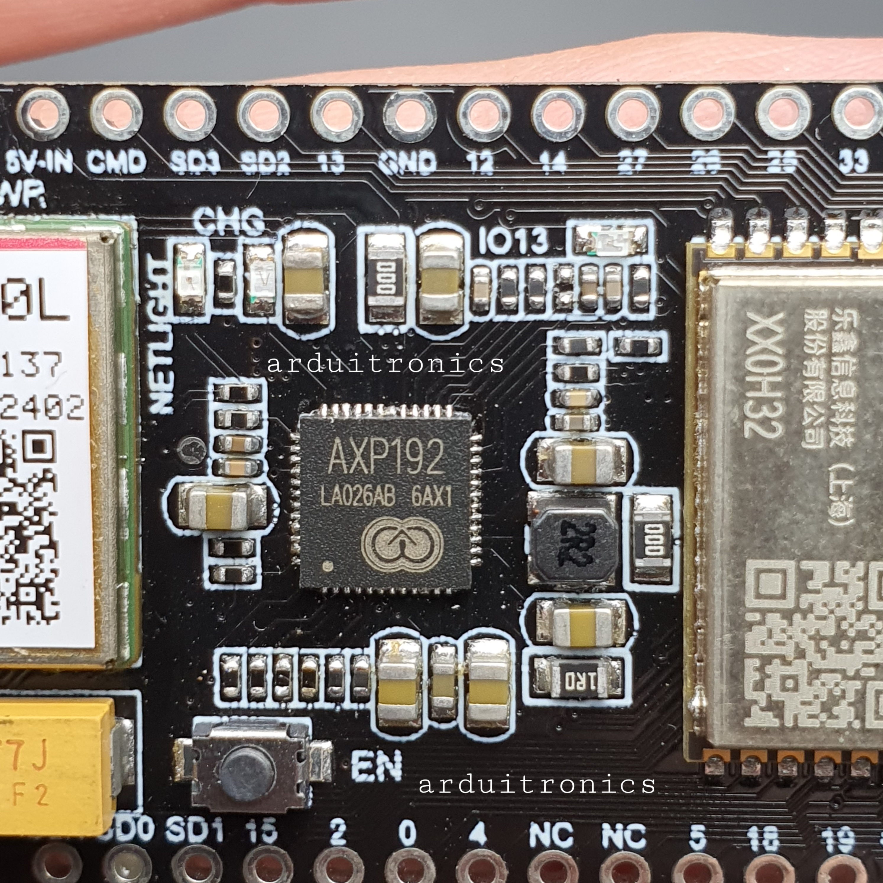 บอร์ด SIM800L พร้อม ESP32 TTGO T-call V1.3 ESP32 Wireless Module Antenna GPRS SIM Card SIM800L Module (CH9102F)