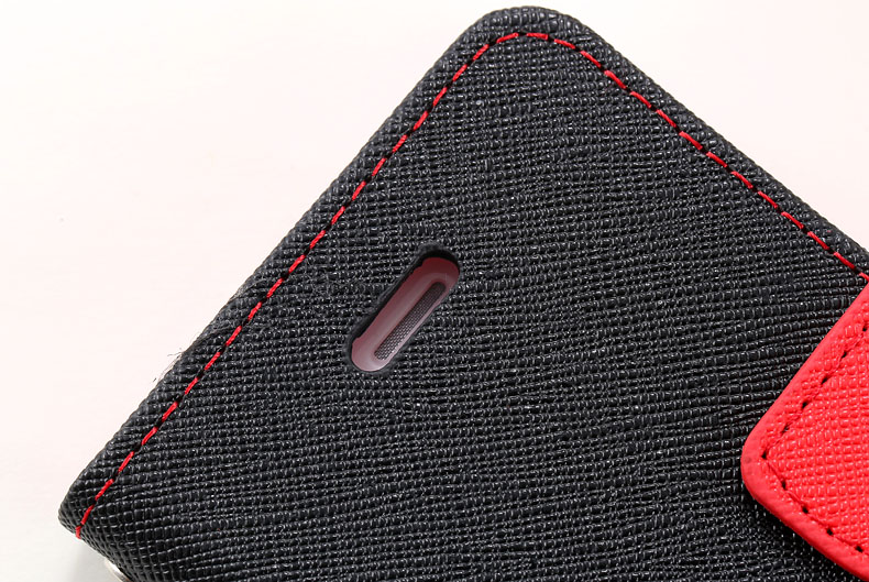 Mercury Series Color Button Case for iphone 5 5S 5G PU Leather Wallet Stand Function Cover