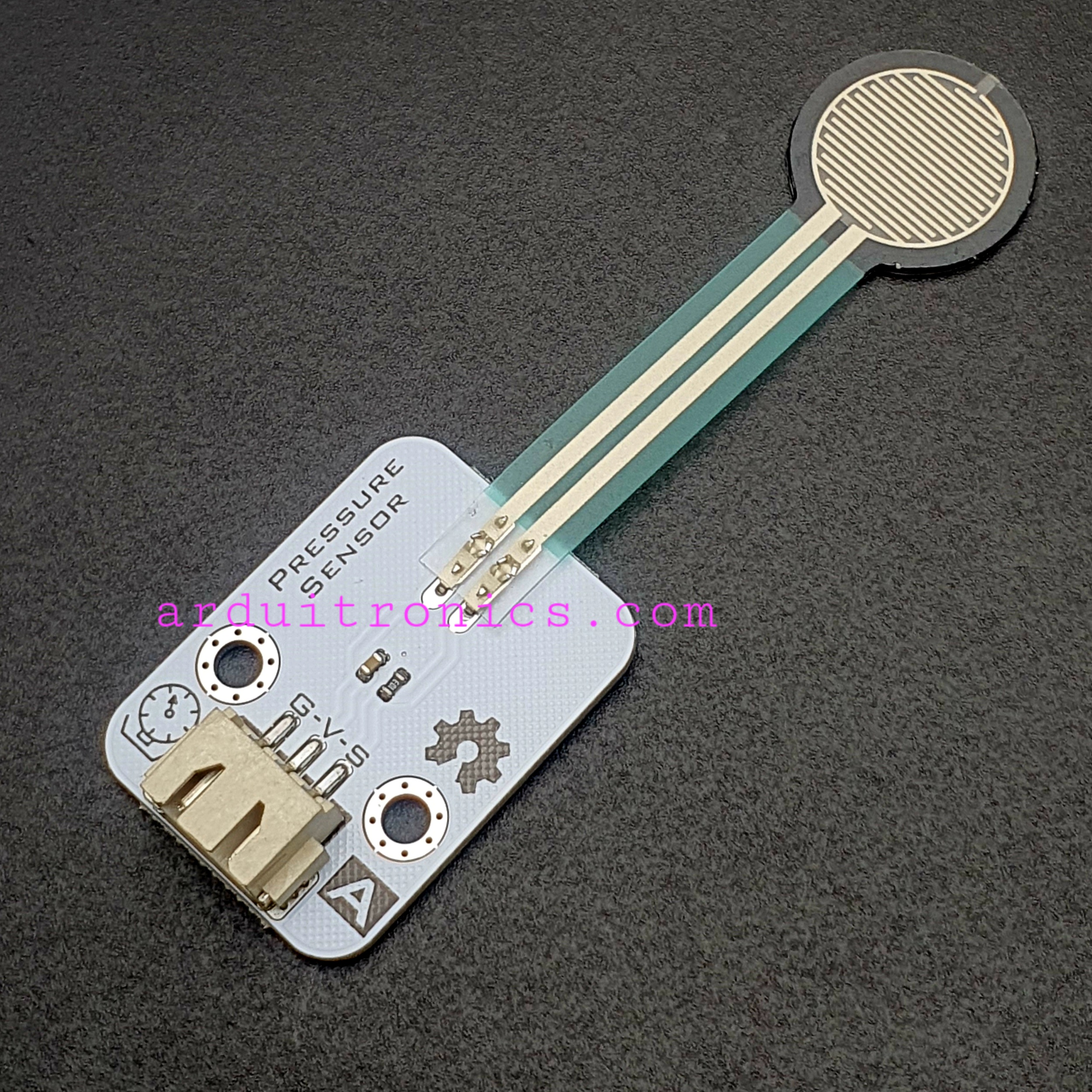 Thin Film Pressure Sensor (FSR) for Arduino/ESP32 + Free XH2.54-3P Cable PCB สีขาว