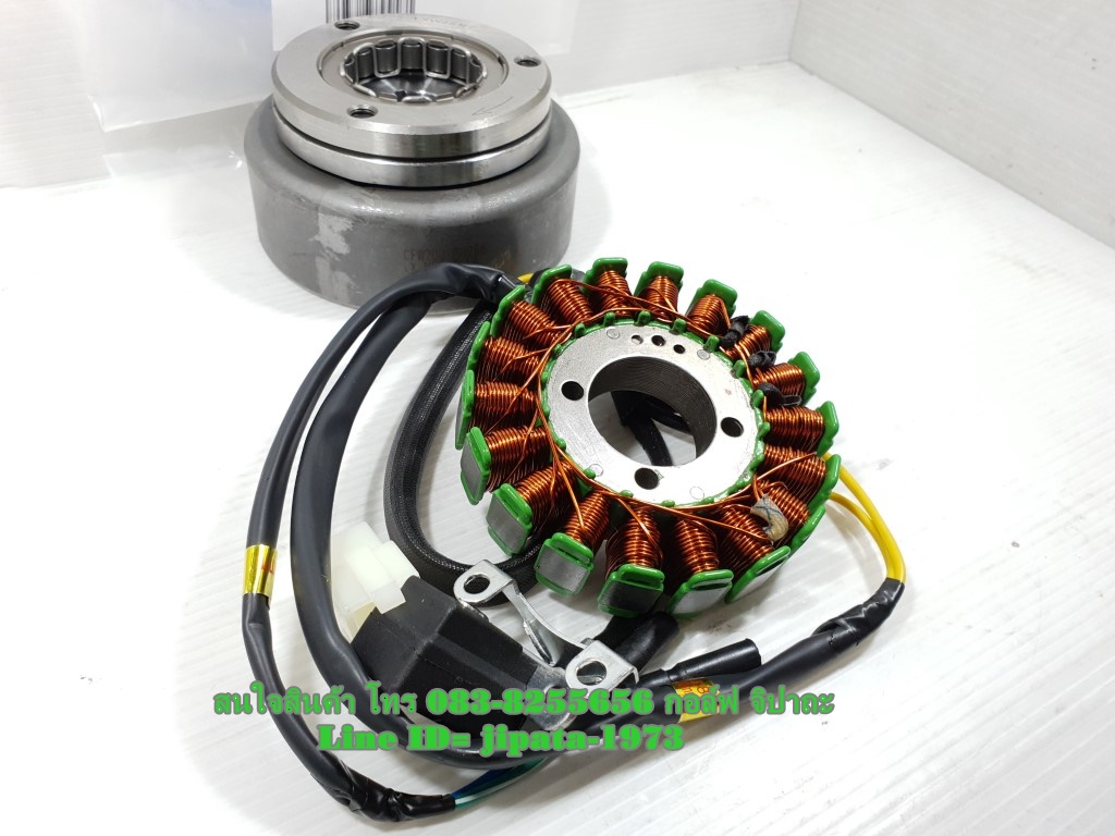 (GR 150) ชุดล้อแม่เหล็กจานไฟ GPX GR 150 แท้