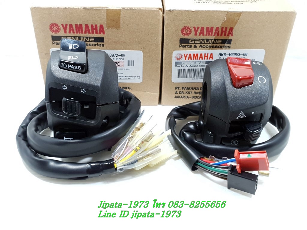 (R15 New) ชุดสวิทช์แฮนด์ Yamaha New R15 ปี 2017-2020 แท้