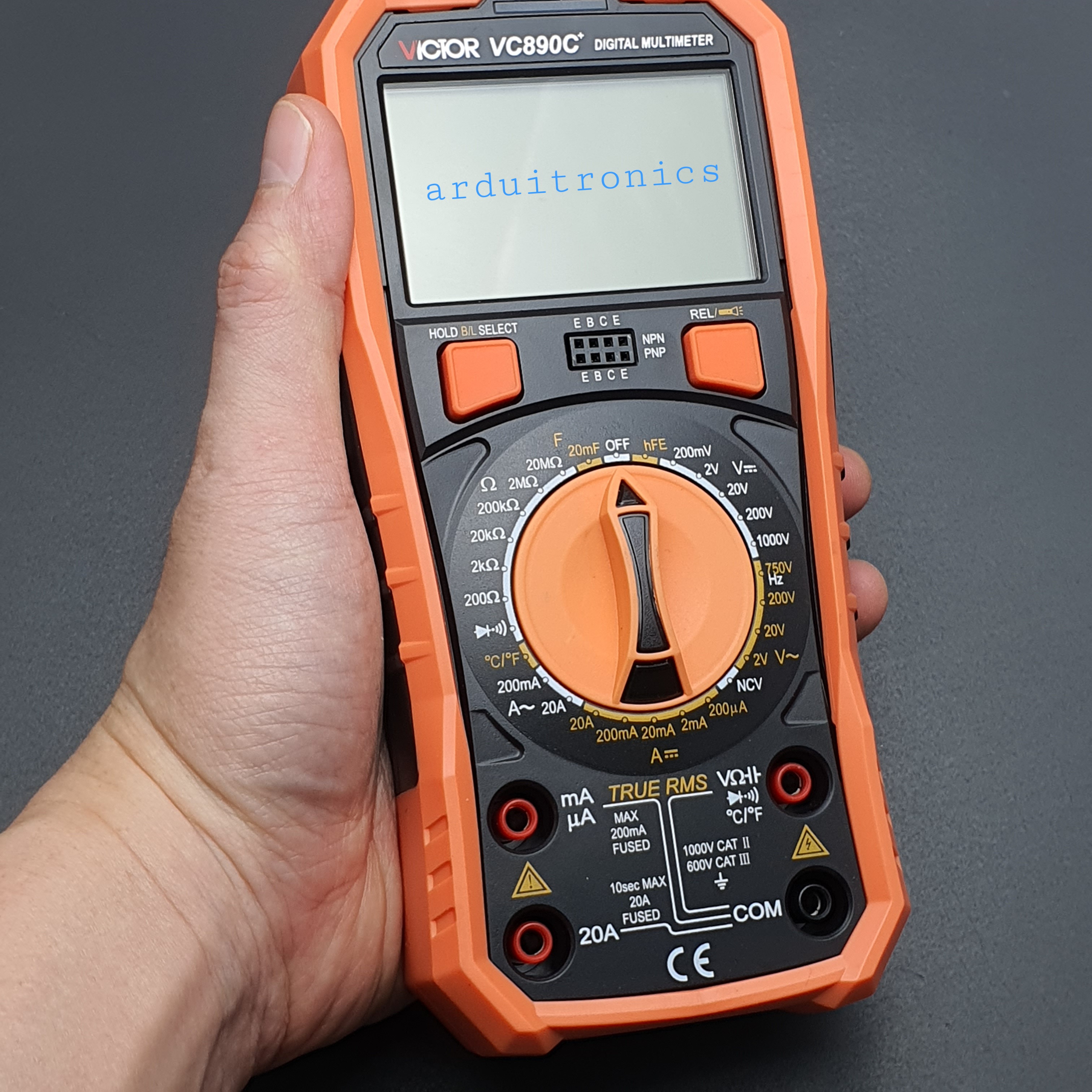 Digital Multimeter True RMS (Victor VC890C+)